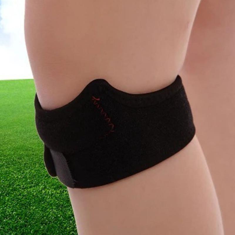 Scheenbeen Band Kniebeschermers Knie Band Creatieve Protector W Ondersteuning Fietsen Sport Running Knee Compressie Mouw Verstelbare
