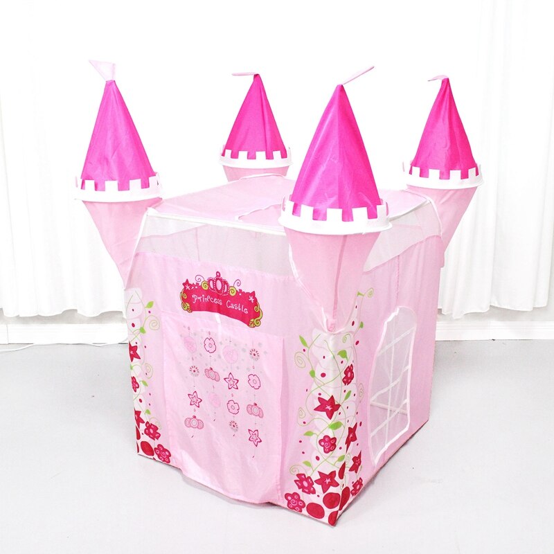 Kind Tenten Prinses Kasteel Speel Tent Meisje Prinses Speelhuis Indoor Outdoor Kids Play House Bal Pit Pool Playhouse