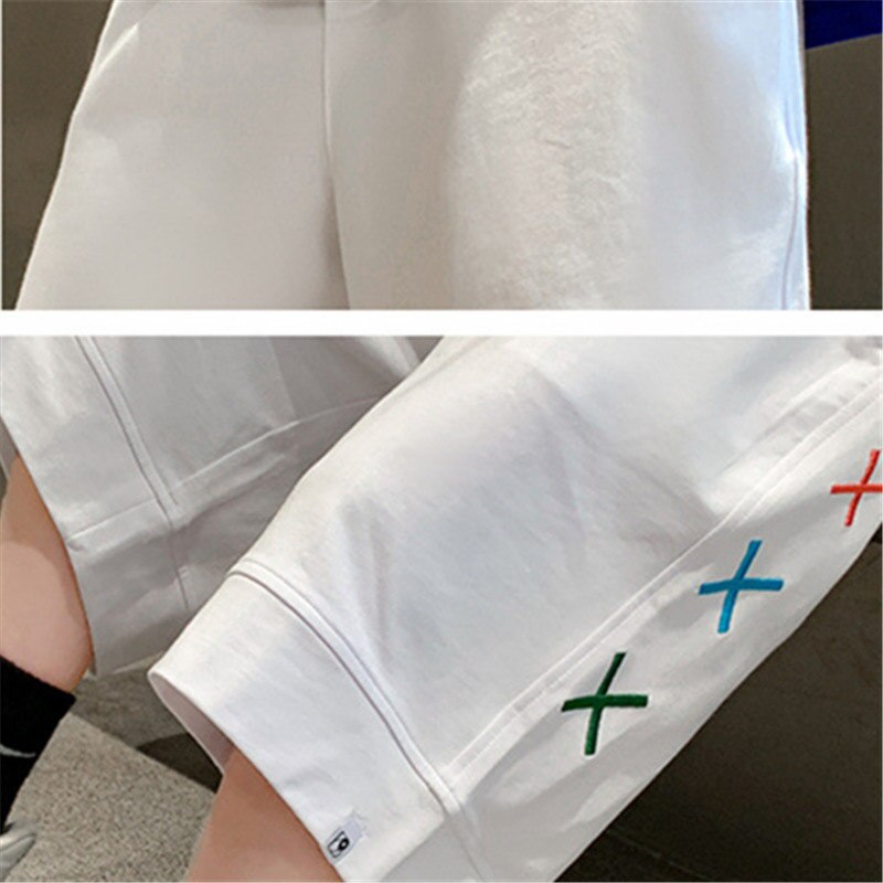 Pantaloncini per ragazzi 2022 estate bambini pantaloni sportivi in cotone per bambini adolescenti abbigliamento al ginocchio per bambini in stile coreano 6 9 11 13 14 anni