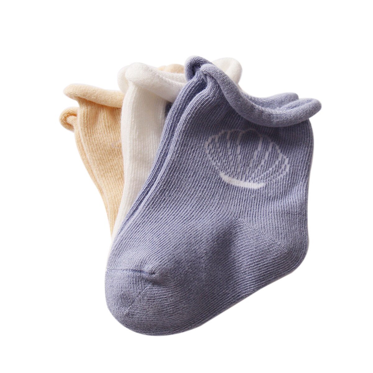 Meias para crianças e bebês, meias com desenho animado e antiderrapantes para meninos e meninas, de 3 a 2 anos