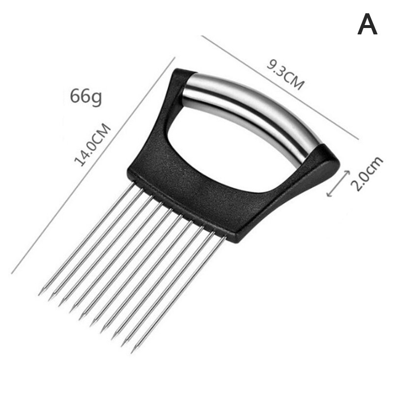 Stainless Steel Onion Cutter Onion Chop Fruit Vegetables Cutter Slicer