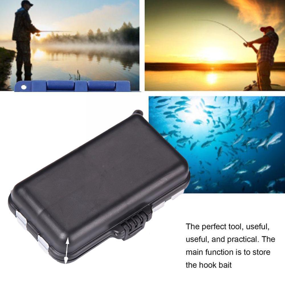 Removable Bait Storage Box Plastic 9 Grid Multi-purpose Outdoor Box Fishing Waterproof Gear Parts Box Gear Accessory Fishin W9R2