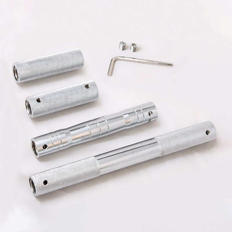 Adjustable Dumbbell Bar Connector Barbell Extension Rod For 25mm Solid Dumbbell Bar Weight Lifting Strength Training Attachments