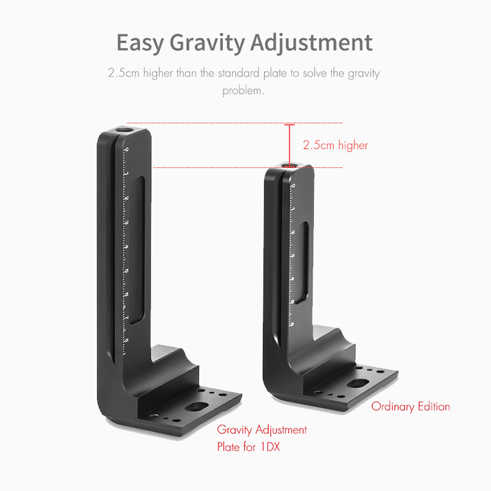 Zhiyun GAP01 Kran 2 Schwerkraft Einstellung Platte für 1DX und Andere Schwere Kamera & Objektiv Kombinationen