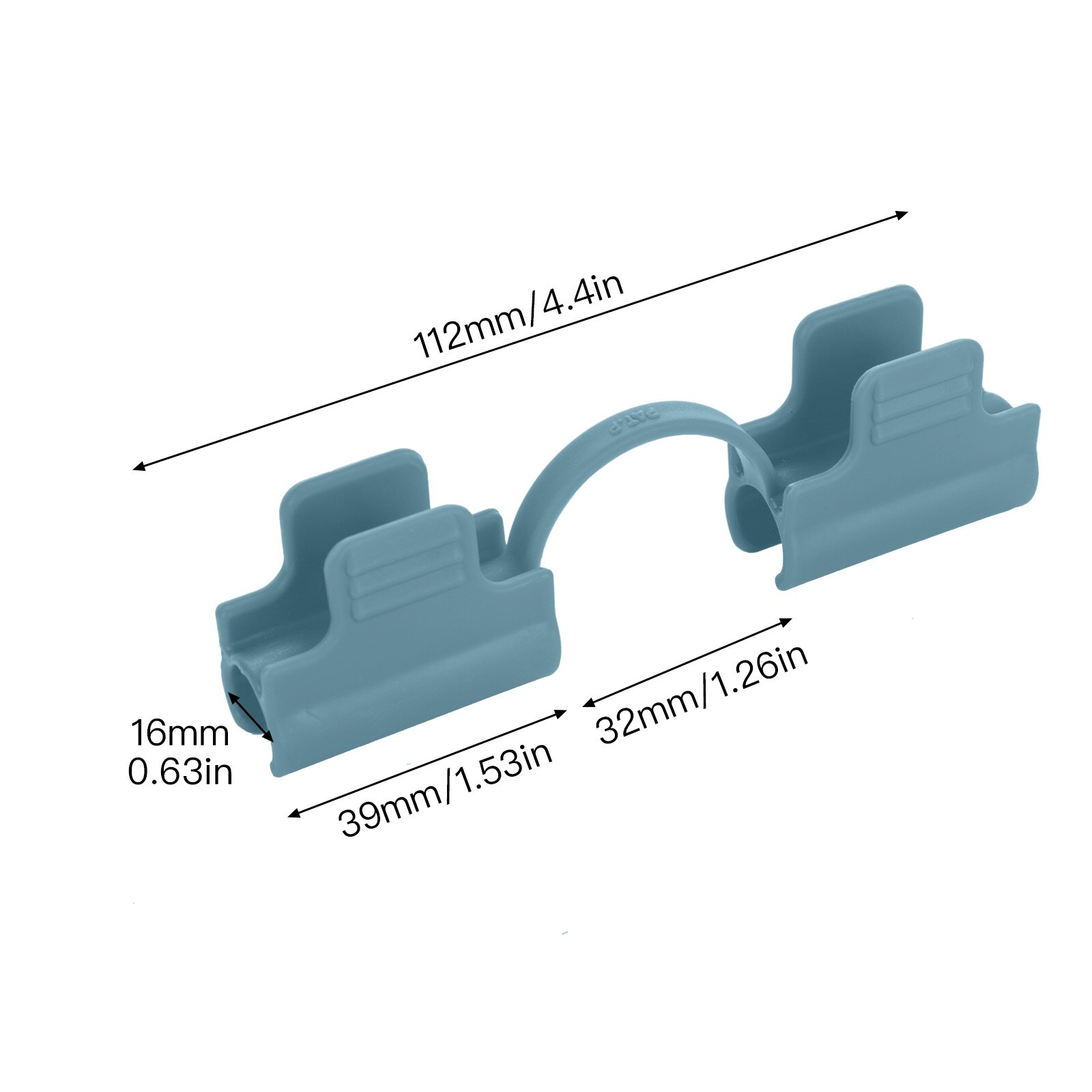 Fixing Clamp Clip Pipe Clamps Elbow Bracket Gardening Supplies PE Plastic 20Pcs GREEN Greenhouse Warm Film Buckle: A4