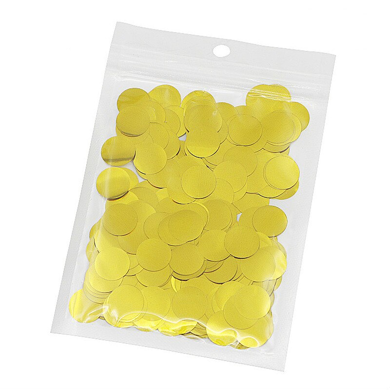 1 Pack 10g Rose Gold Foil Confetti Clear Balloon Confetti Birthday Party Transparent Ballon Confetti Wedding Decoration Supplies