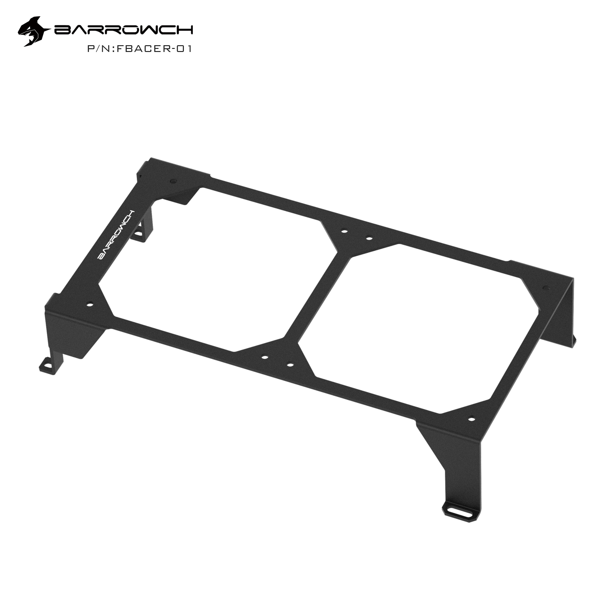 Barrowch 240 Heizkörper Installation Modul Für Modulare Kühlkörper Tafel fallen, Aluminium Legierung Extrem Hart Und Haltbar FBACER-01