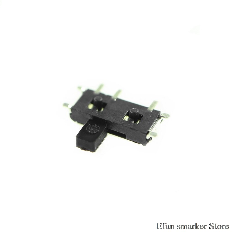 RUNCCI-YUN Lot De 50 Mini Interrupteurs à Glissière 3 Broches 1P2T - Micro Switch AC 125V 2A