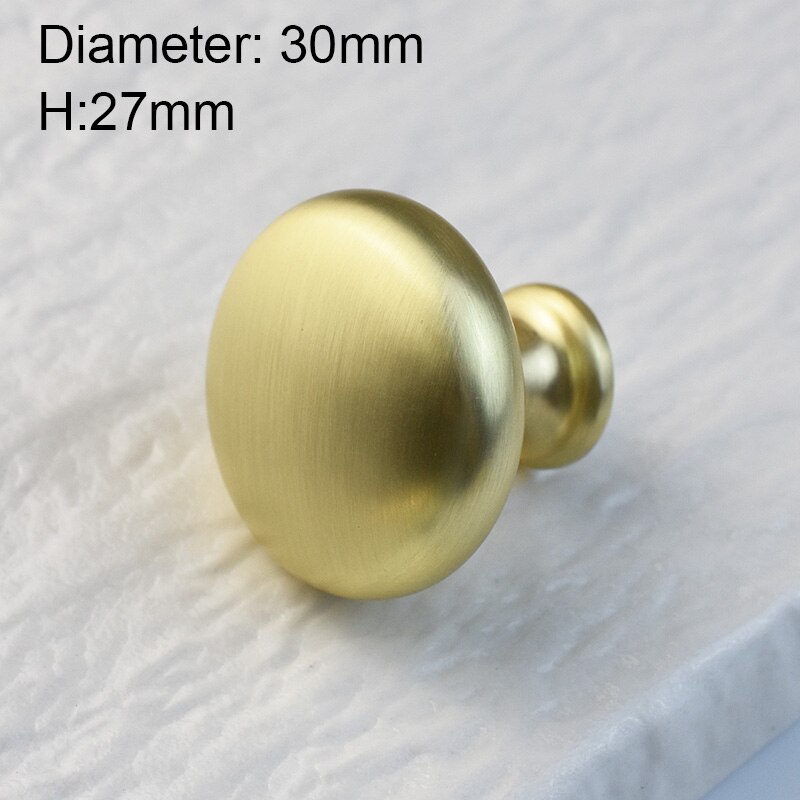 Gold/Bronze Shell Handle Ears Semicircular Shape Furniture Handles Wardrobe Cupboard Cabinet Knobs Kitchen Drawer Door Pulls: Golden