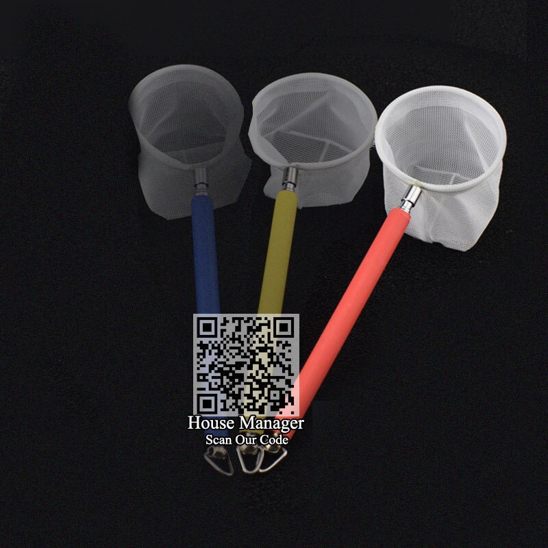 Rvs Aquarium Fish Visnet, Ronde Of Vierkante, vangen Handvat Pocket Garnalen Kleine Vis Mesh Net Voor Aquarium Tank: Round