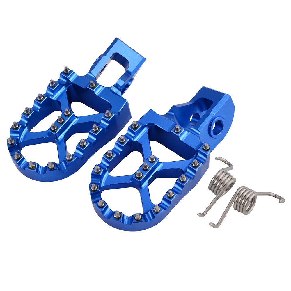 CNC Foot Pegs Pedal Footrests For KTM 125 150 200 250 300 350 450 500 SX SXF EXC EXCF XC XCF XCW -2022 SX125 SX150: Blue