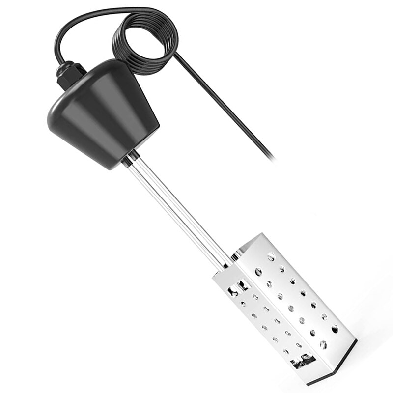 Electric Immersion Heater,2500W Bucket Water Heater with Stainless Steel Guard Suspension Head Water Heater Eu Plug