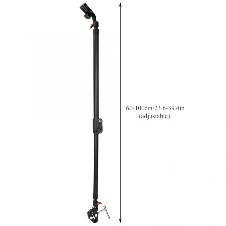 Aluminium Alloy Portable Camera Video Slider Support Tripod Rods foto studio