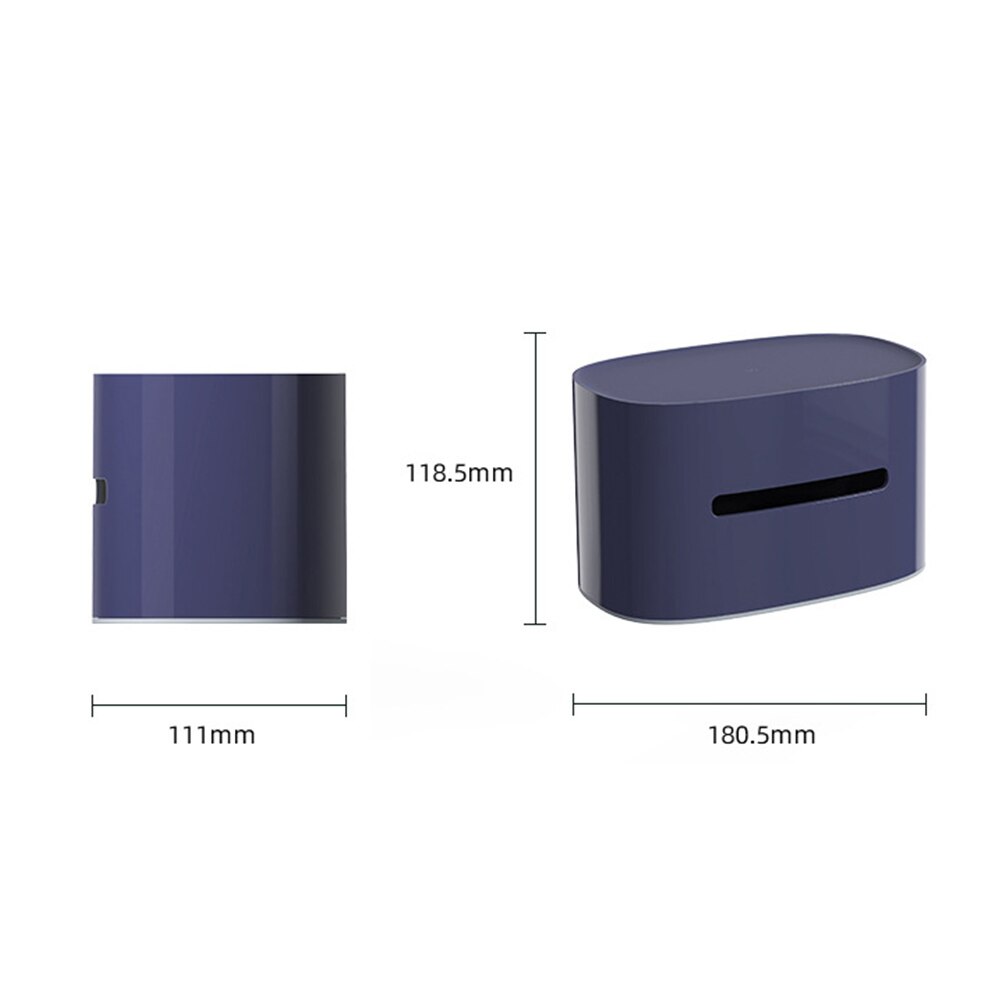 Caja para pañuelos sencilla, contenedor de papel tisú para el hogar y la sala de estar, caja protectora de papel, recipiente de servilleta, estuche protector, Decoración de mesa