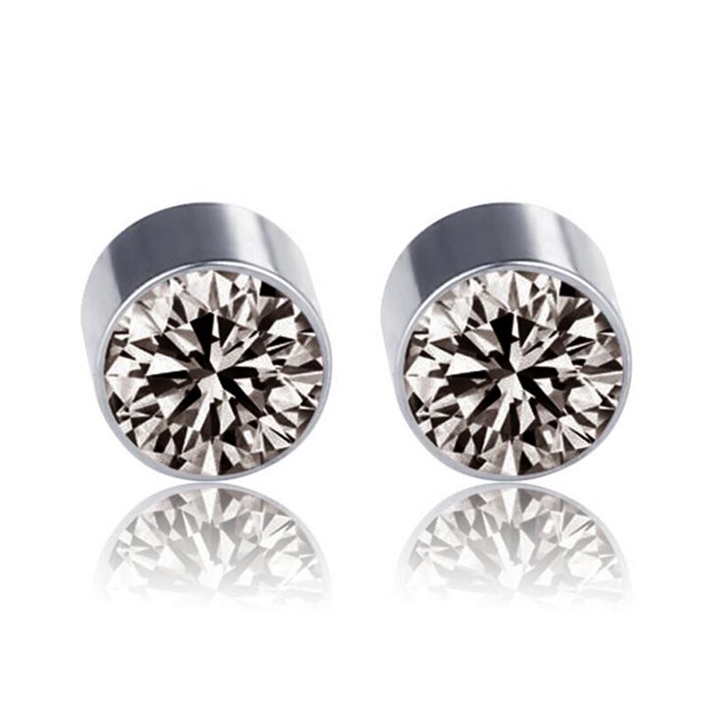 2 Pièces Poids Perte Boucles D'oreilles Sain Stimuler les Points D'acupuncture Goujon Magnétique Thérapie Soins De Santé Minceur Outil: 11