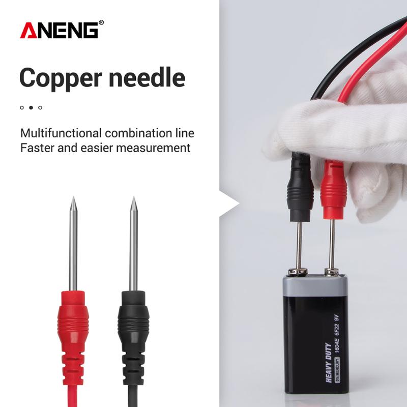 Multifunctional 18 in 1 Replaceable Universal Digital Multimeter Lead Probe Wire Pen Cable Test Wires Needle Test Lead Kit