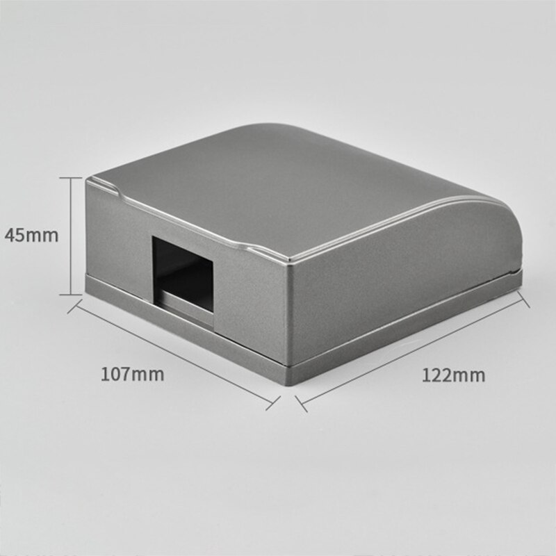 Socket Splash-proof Box Single Outlet Waterproof Cover Outdoor indoor Receptacle Protector KSI999
