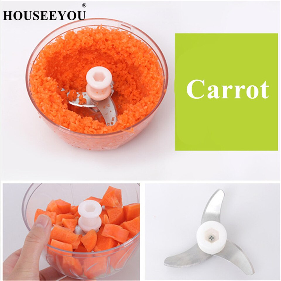 Manual Food Chopper Household Vegetable Chopper Shredder Multifunction Food Processor Meat Machine Crusher Blender