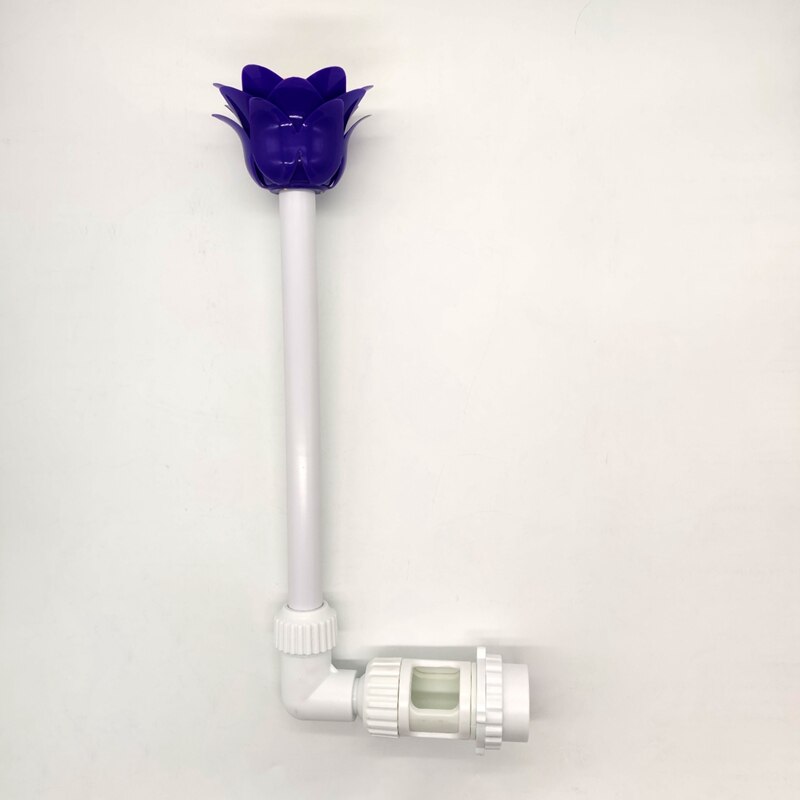 Swimming Pool Fountain Flower Shape Swimming Pool Spring Fish Pond Fountain Decoration