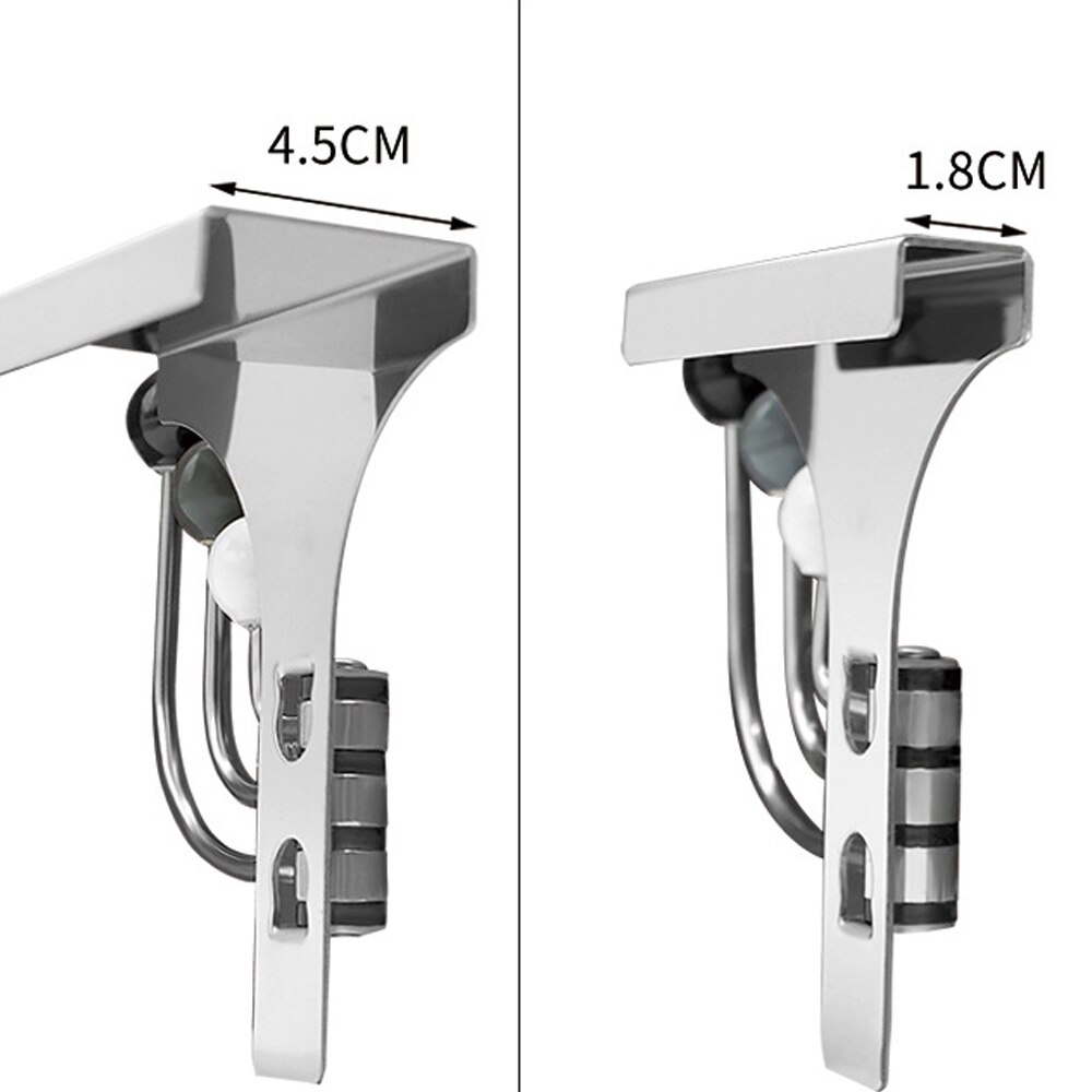 S L Size Kapstok Nail Gratis Deur Haak Met Rvs Keramische Draaibare Haak Voor Deur Kast Opknoping items