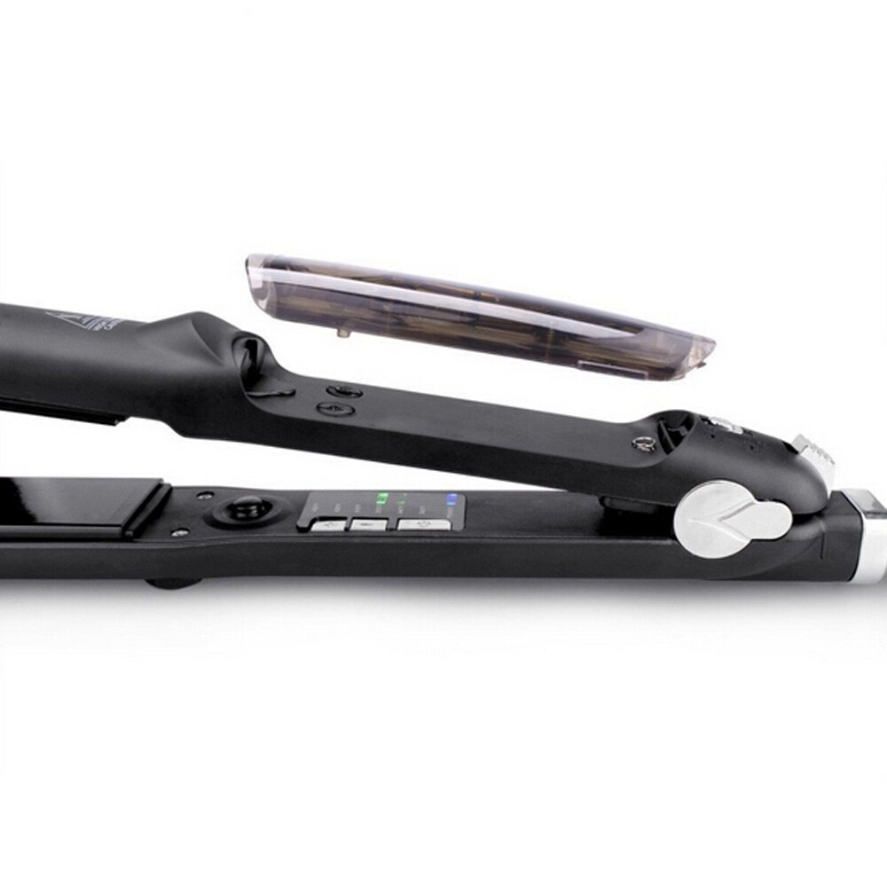 Steam Function Flat Iron Hair Straightener Hair Styling Tools Vented Tourmaline-Ceramic Plates Straightening Irons