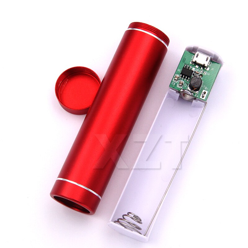 1pcs External Battery Storage Case USB 5V 1A Portable DIY Power Bank Suit 18650 Battery Case Mini Rechargeable Box Store