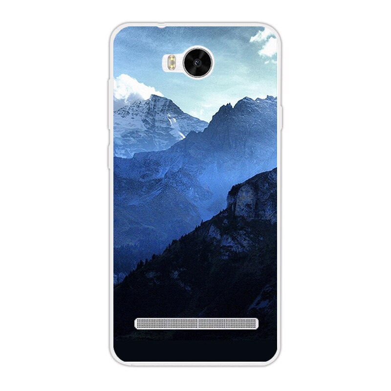 Soft TPU Case for Huawei Y3II / Y3 II 2 Cover Scenery Phone Cases For Huawei Y3 II Y3 2 Capa For Y3 2 Y3II Lua-L21 Shell