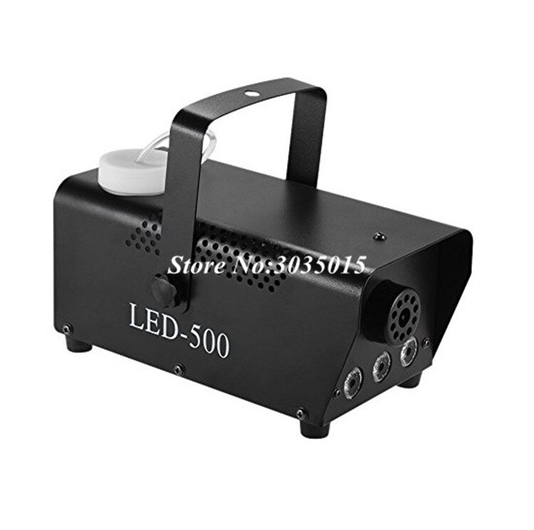 500W Mini Wireless Remote control LED Smoke Machine Red Green Blue Mixed fog machine led stage car smoke maker