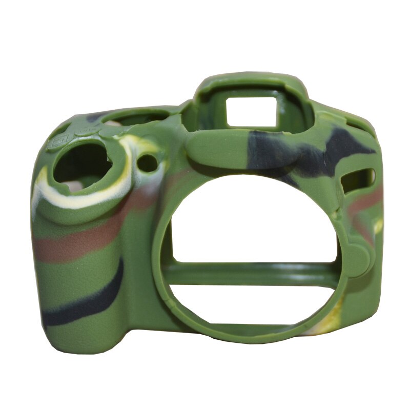 Nikon – sacoche pour appareil photo vidéo D3200, étui en Silicone, étui pour appareil photo en caoutchouc, housse de protection: Green