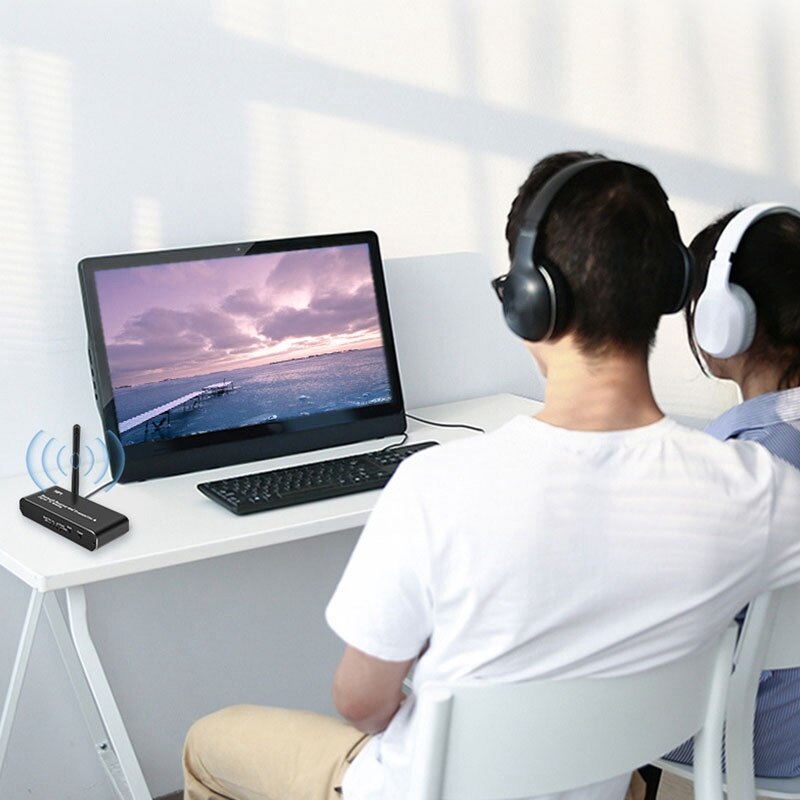 5.0 Bluetooth Receiver USB Bluetooth Combo TV Computer Bluetooth Transmitter with Enthusiast DAC and AptX HD