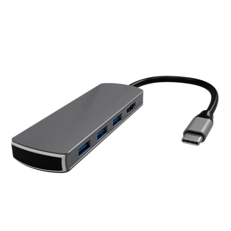 8 In 1 Dock Hdmi-Compatibel Gigabit Ethernet Pd Kabel RJ45 Usb Hub Converter Voor Macbookpro Accessoires: Default Title