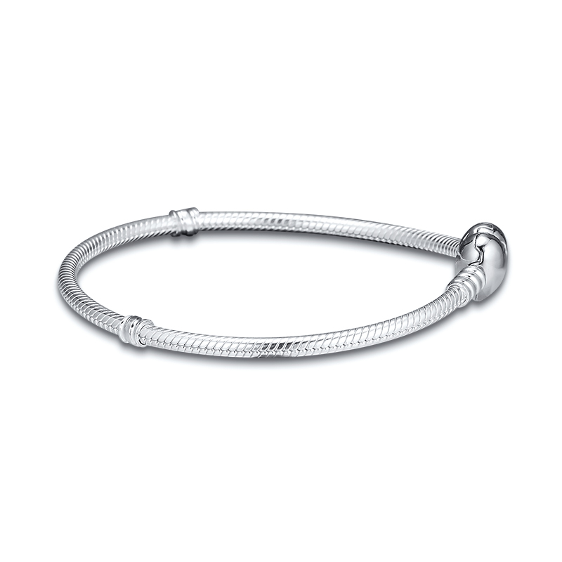 CKK Braccialetto Per Sempre nel Mio Cuore Dei Braccialetti Delle Donne Pulseira Feminina Masculina Pulseras Mujer Argento 925 gioielli in Argento Sterling