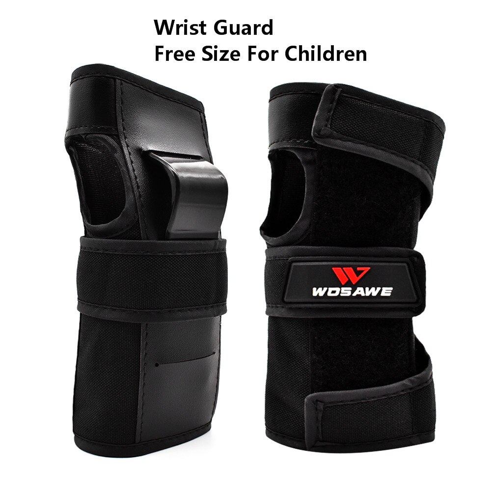 WOSAWE niños motocicleta armadura cuerpo Moto chaqueta espalda hombro niños cuerpo Protector engranaje Motorcross rodilleras codo Protector: Wrist Guards