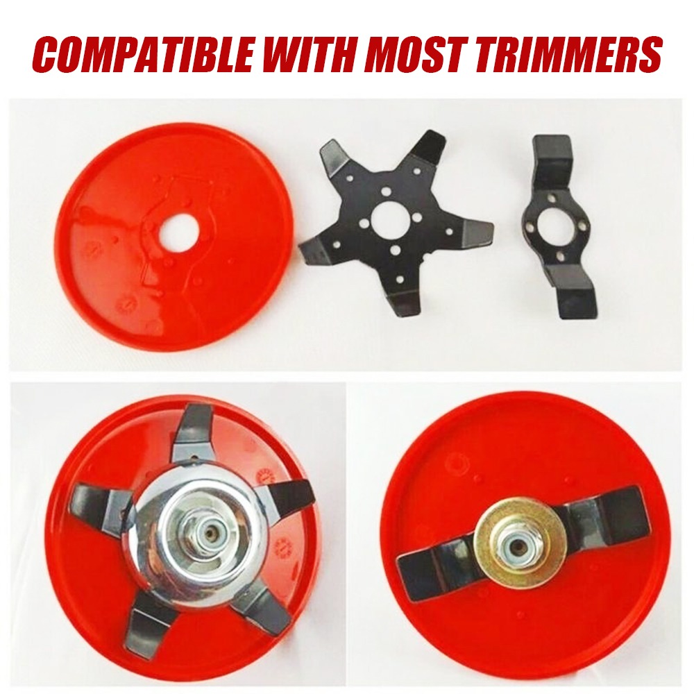 Universele Bosmaaier Mes Trimmer Metalen Messen Trimmer Tuin Gras Rijstveld Droog Land Grasmaaier Machine Tool