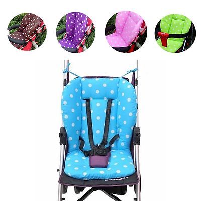 Grueso colorido coche para bebé asiento Pushchair almohadilla de algodón 4 colores