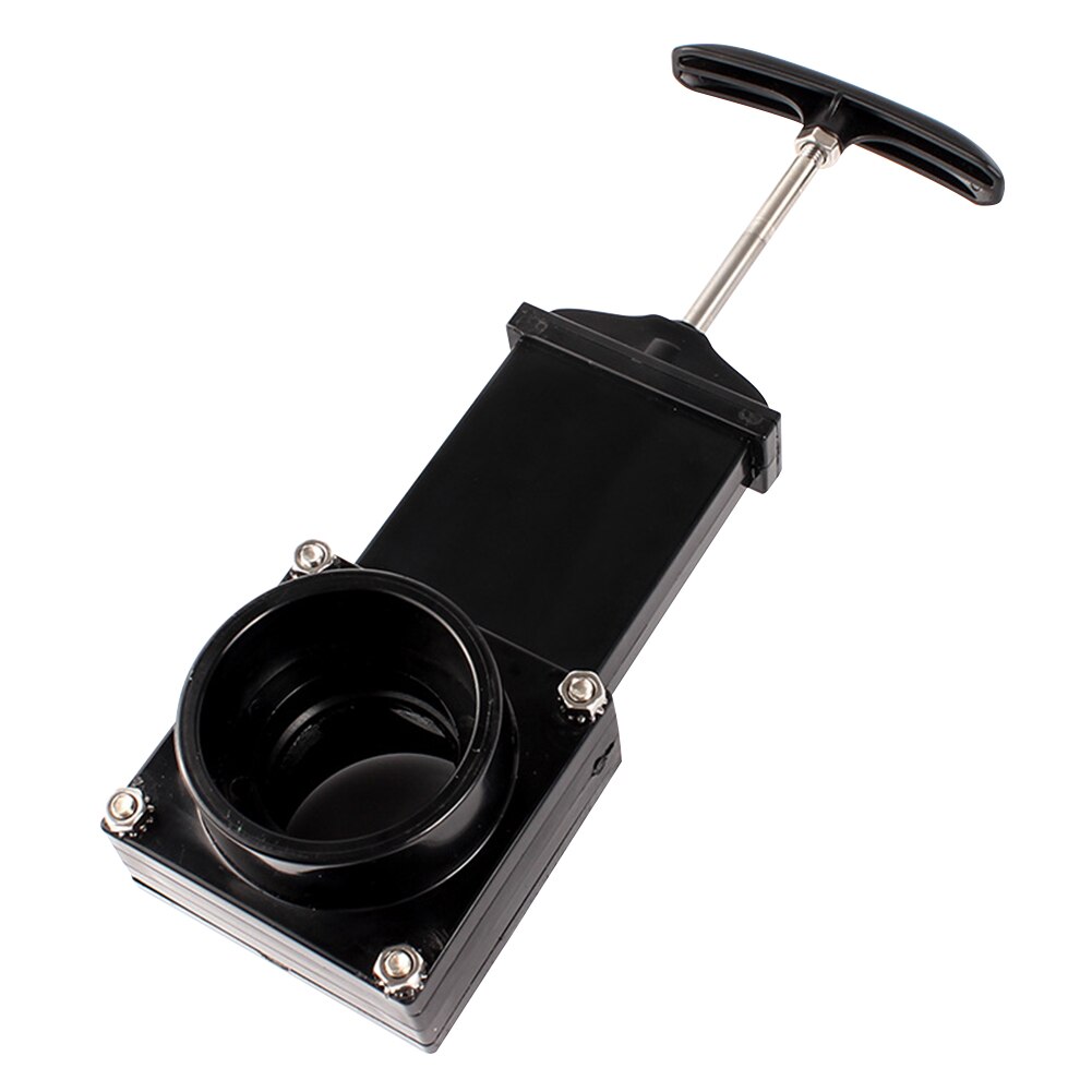 RV Dump Waste Valve Replacement Durable Flow Van Sewer Hose Plastic 50mm