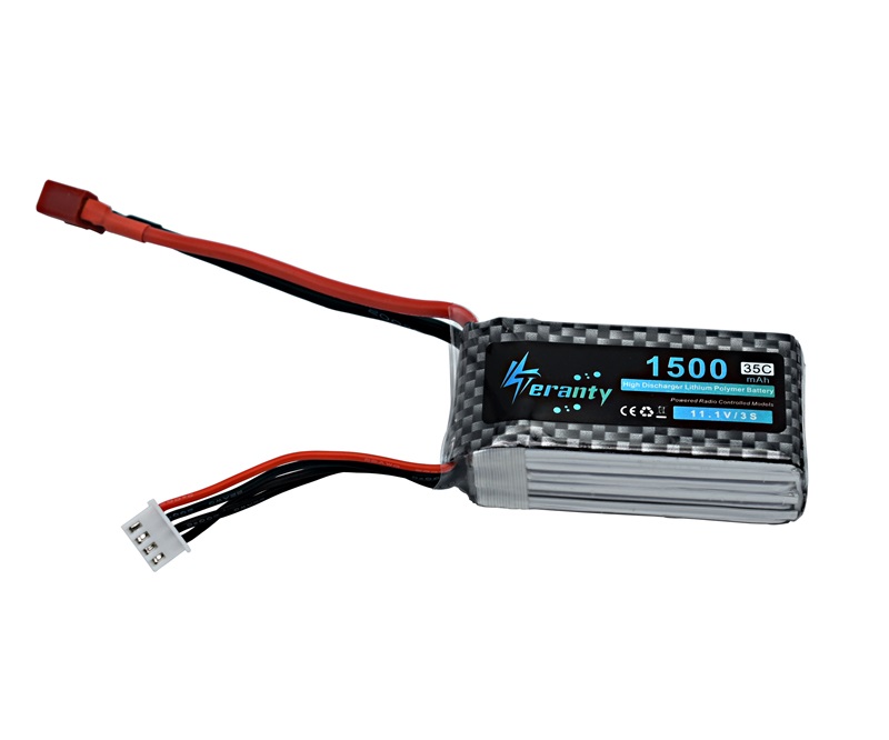 High Power 3S 11.1v 1500mAh 35C LiPo Battery T/XT60/JST/EC3 Plug 11.1 v Rechargeable Lipo Battery For RC Car Airplane Helicopter: White