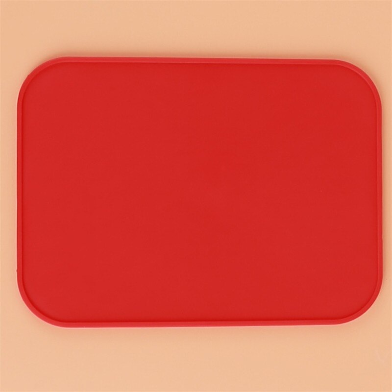 9 kolorów mata silikonowa naczynie robić zapiekania piekarnik podkładka termoizolacyjna pieczenie nieprzywierająca gruba podkładka maty akcesoria kuchenne: czerwony