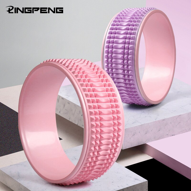 Yoga Wheel Open Back Genuine Pilates Circle Dharma Wheel Backbend Fitness Equipment Yoga Supplies Yoga Wheel Assist