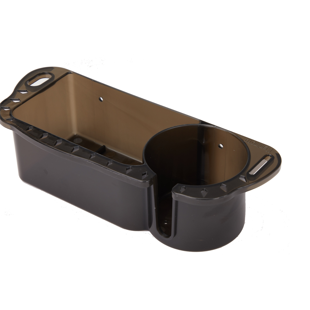 Boat Cup Holder Marine Storage Caddy Box Can Organizer for Kayak Watercraft SeaDoo Jet Ski Pontoon Canoe Mooring Marine Access: GRAY