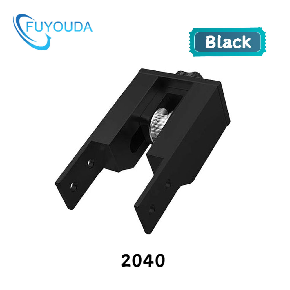 X-Axis Synchronous Belt For Creality Ender-3/Ender3 Pro/Ender3 V2/CR-10/ CR-10 V3 Upgrade 2040 Stretch Straighten Tensioner: black