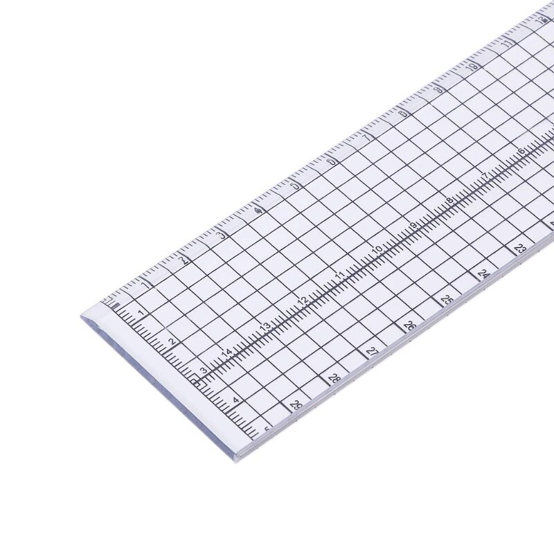 Quilting Sewing Patchwork Foot Aligned Ruler Grid Cutting Edge Tailor Crafts