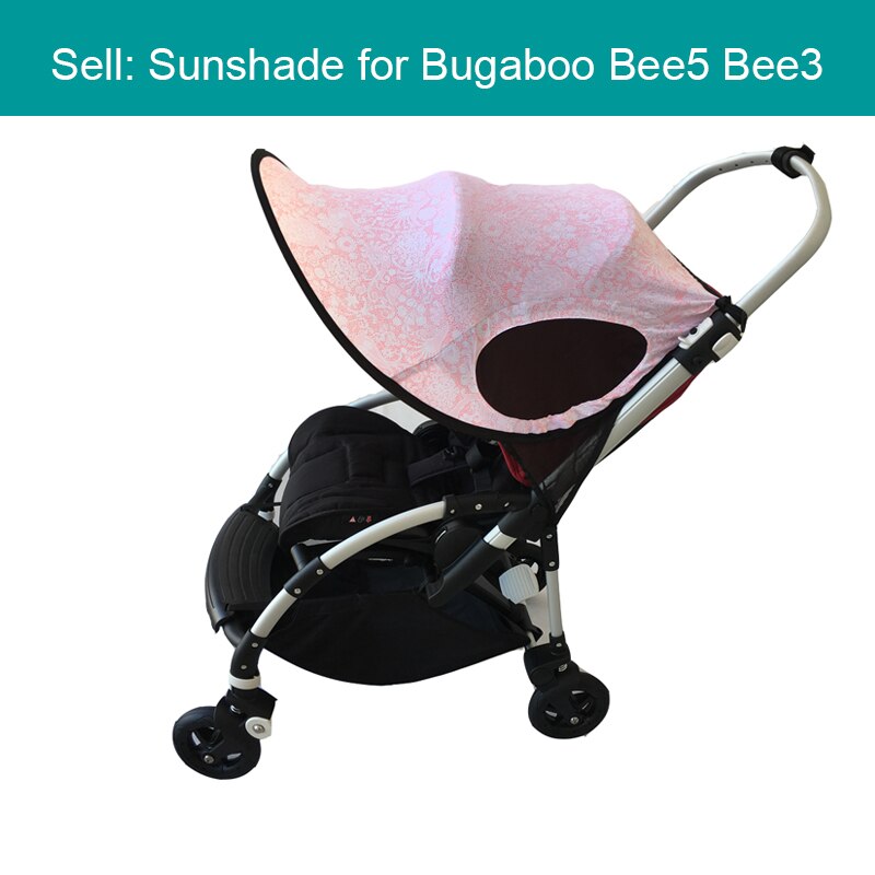 Op maat gemaakte kinderwagen accessoires zonnescherm zonneklep kap uv-hoes zonnescherm uitschuifbaar voor bugaboo bee 5 bee 3