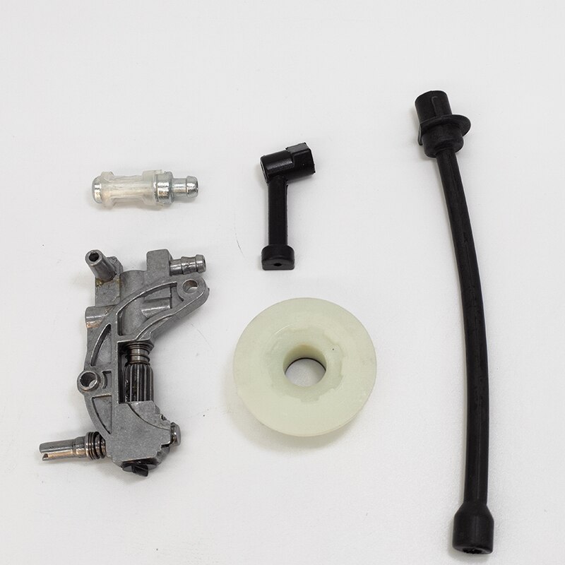Kit De Tuyau Et Filtre De Pompe à Huile Pour Tronçonneuse Chinoise 4500, 5800 - Pièces De Rechange Complètes - 12