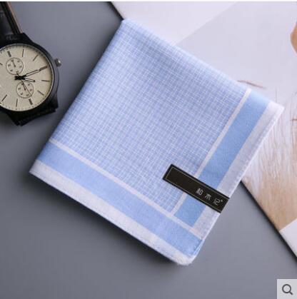 Lommetørklæde herre bomuld 15 farve 43*43cm