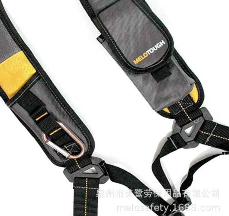 Heavy Duty Braces Suspender Tooling Straps With Phone Pocket Tirantes Tool Belt Suspenders Mens Work Braces Men Accessories