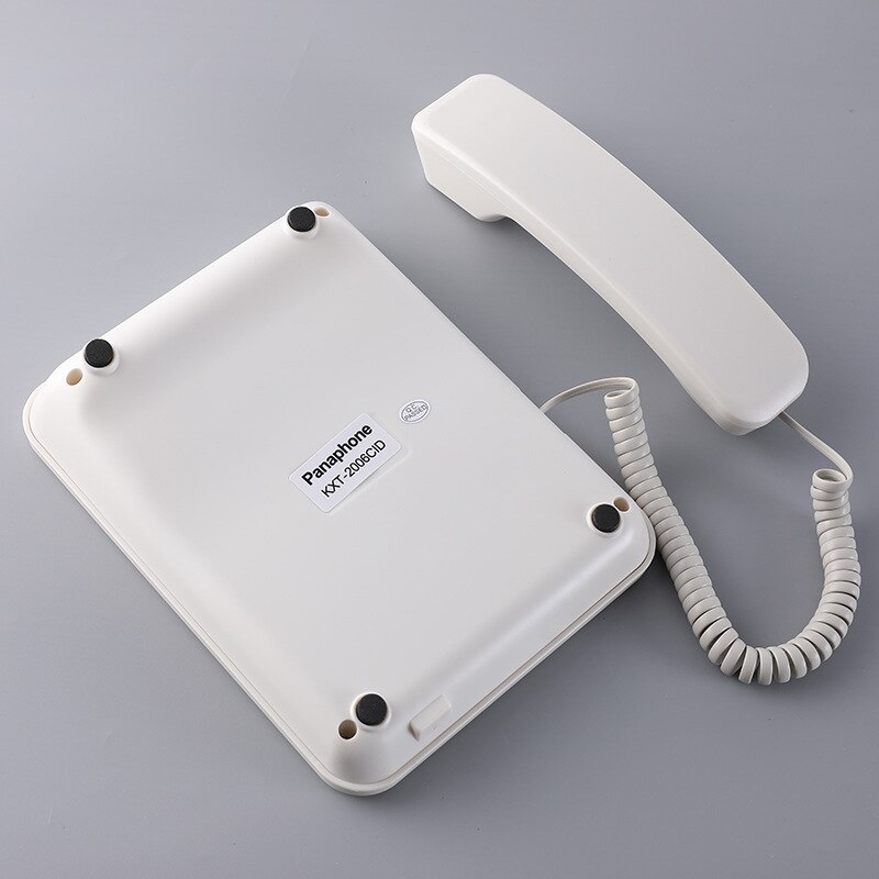 KX-T2006CID Caller Id Handfree Corder Telefoon Grote Knop Luid Ringtone Fixe Vaste Telefoon Thuis Zonder Batterij Voor Ouderen