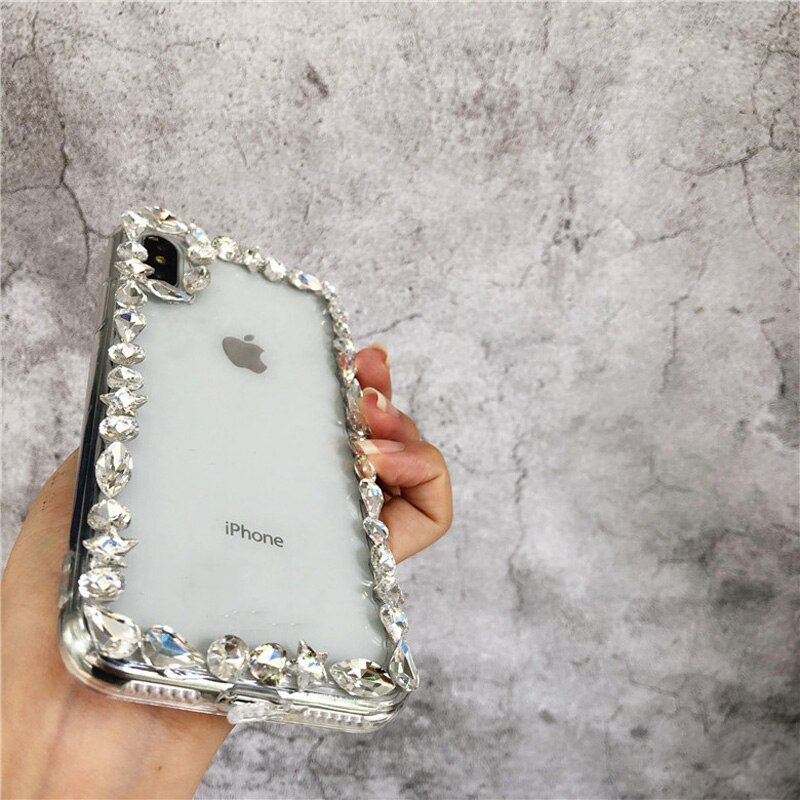 Luxe Rhinestone Case Voor Huawei P30 P20 Lite Pro P10 P9 Lite Mate 30 20 10 Pro Lite Case Transparant diamant Coque Shell