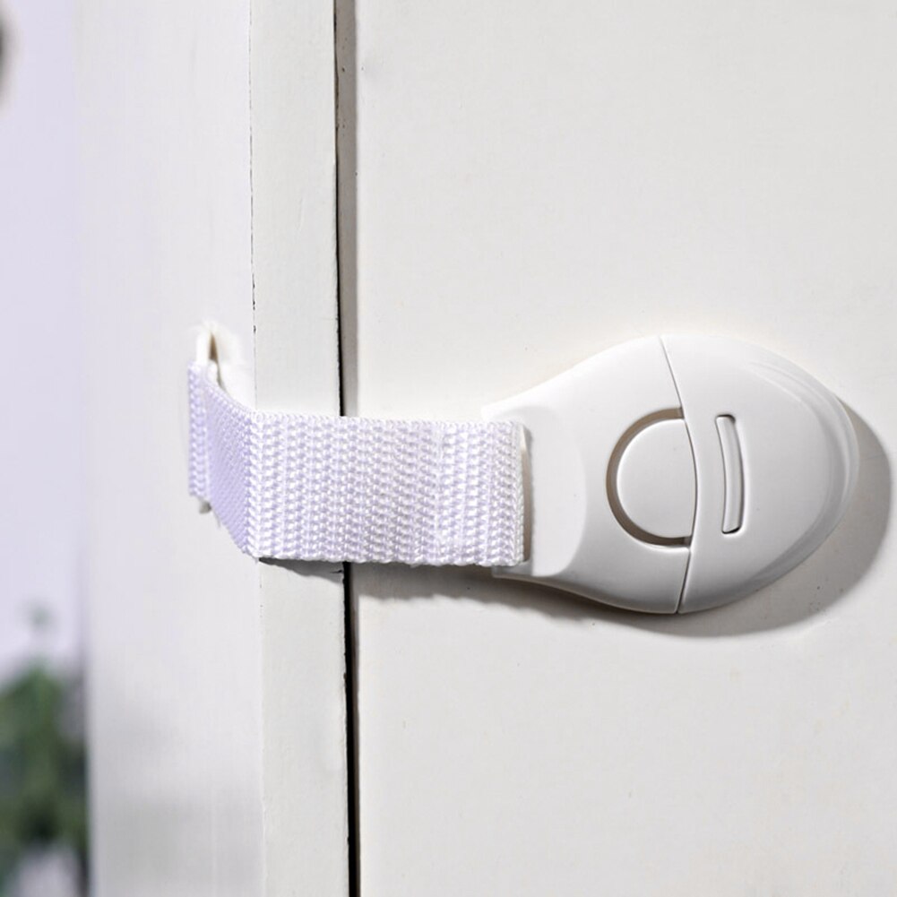 10Pcs Baby Veiligheid Protector Kind Kabinet Locking Plastic Lock Bescherming Van Kinderen Vergrendeling Van Deuren Laden Baby Veiligheid