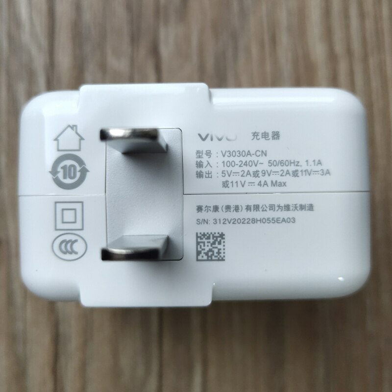 Original Für Vivo nex 3 USB Typ-C 44W Ultra Schnelle Blitz Ladung Schnell Ladung Ladegerät Kabel USB-C kabel Für Vivo nex3